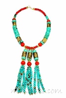Indian ethnic necklace - click here for large view